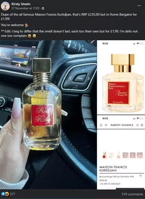 home bargain perfume